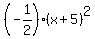 %28-1%2F2%29%28x%2B5%29%5E2