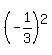 %28-1%2F3%29%5E2