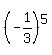 %28-1%2F3%29%5E5