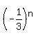 %28-1%2F3%29%5En