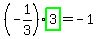 %28-1%2F3%29highlight_green%283%29+=+-1