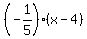 %28-1%2F5%29%2A%28x+-+4%29