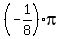 %28-1%2F8%29pi