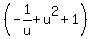 %28-1%2Fu+%2B+u%5E2+%2B+1%29