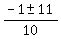 %28-1+%2B-+11%29%2F10