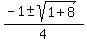%28-1+%2B-+sqrt%281+%2B8%29%29%2F4
