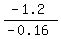 %28-1.2%29%2F%28-0.16%29