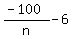 %28-100%29%2Fn+-+6