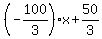 %28-100%2F3%29x%2B50%2F3