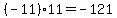 %28-11%2911=-121