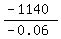 %28-1140%29%2F%28-0.06%29
