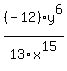 %28-12%29y%5E6%2F13x%5E15