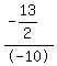 %28-13%2F2%29%2F-10