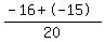 %28-16%2B-15%29%2F20