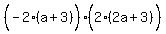 %28-2%28a%2B3%29%5E%22%22%29%282%282a%2B3%29%5E%22%22%29