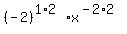 %28-2%29%5E%281%2A2%29%2Ax%5E%28-2%2A2%29