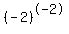 %28-2%29%5E-2
