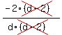 %28-2%2Across%28%28d-2%29%29%29%2F%28d%2Across%28%28d-2%29%29%29