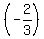 %28-2%2F3%29