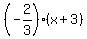 %28-2%2F3%29%2A%28x%2B3%29
