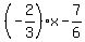 %28-2%2F3%29x-7%2F6