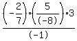 %28-2%2F7%29%285%2F-8%293%2F-1