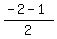 %28-2-1%29%2F2