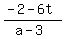 %28-2-6t%29%2F%28a-3%29