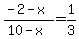%28-2-x%29%2F%2810-x%29=1%2F3