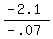 %28-2.1%29%2F%28-.07%29