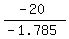 %28-20%29%2F%28-1.785%29