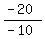 %28-20%29%2F%28-10%29