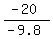 %28-20%29%2F%28-9.8%29
