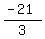 %28-21%29%2F3