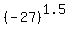 %28-27%29%5E%281.5%29