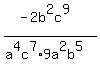 %28-2b%5E2c%5E9%29%2F%28a%5E4c%5E7%2A9a%5E2b%5E5%29