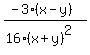 %28-3%28x-y%29%29%2F%2816%28x%2By%29%5E2%29