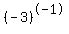 %28-3%29%5E-1
