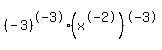 %28-3%29%5E-3%28x%5E-2%29%5E-3