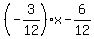 %28-3%2F12%29x+-+6%2F12
