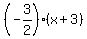 %28-3%2F2%29%2A%28x%2B3%29