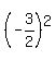 %28-3%2F2%29%5E2