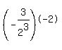 %28-3%2F2%5E3%29%5E-2