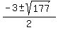 %28-3+%2B-+sqrt%28177%29%29%2F2