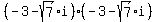 %28-3-sqrt%287%29i%29%28-3-sqrt%287%29i%29