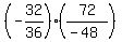 %28-32%2F36%29%2A%2872%2F%28-48%29%29