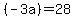 %28-3a%29+=+28