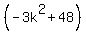 %28-3k%5E2%2B48%29