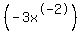 %28-3x%5E-2%29