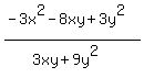 %28-3x%5E2-8xy%2B3y%5E2%29%2F%283xy%2B9y%5E2%29